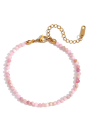 Bead Bracelet | Pink | Armbånd fra Birdsong