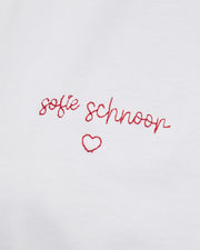 SNOS514 | Hvid | T-shirt fra Sofie Schnoor