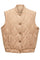 Casual quilted Vest | Vanilla | Vest fra Avery