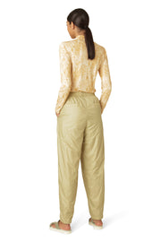Pants Walk10 | Olive Grass | Trousers fra Ilse Jacobsen