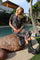 Wen Ss Dress | Black Brown | Kjole fra Liberté