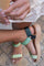 Line | Apple Green Multi | Sandaler fra Woden