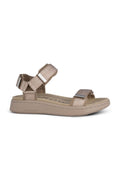 Line | Silberner Nerz | Sandalen von Woden