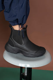 Siri Waterproof WL957 |  Black/Black | Rubber Boots fra Woden