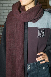 Lora Knit Scarf | Fudge | Tørklæde fra Mos Mosh