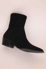 Suede Ankle Boots | Sort | Støvler fra Avery