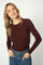 Bouch O-neck Knit | Fudge | Strik fra Mos Mosh