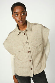 Versa Tale Vest | Brindle | Vest fra Mos Mosh