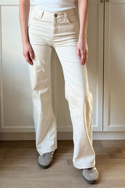 Nara Jeans | Cream | Jeans fra French Laundry