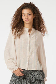 Marlowe Deco Blouse 164391 | Ivory | Bluse fra Neo Noir