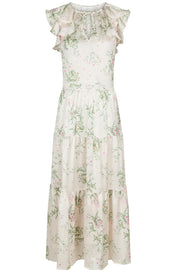 Messina Flower Field Dress | Off White | Kjole fra Neo Noir