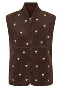 Ada Teddy Heart Waistcoat | French Laundry