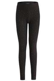 Alma Leggings | Black Simili | Leggings fra Liberté