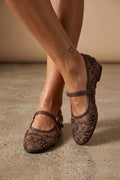 Bellatrix Ballerinas | Coffee – nedsat