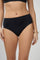 Amber High-Waisted Bikini Bottoms | Black