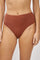 Amber High-Waisted Bikini Bottoms | Terracotta