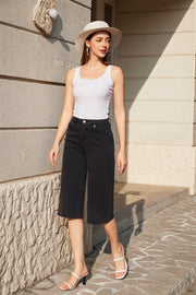 Carla Capri pants | Sort | Shorts fra Avery