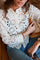 Viola Embroidery Shirt | Beige | Skjorte fra Atelier C