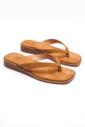 Toe Strap Sandals | Camel | Sandaler fra Lazy Bear