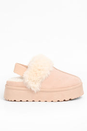 Mittie Slippers | Beige | Sutsko fra Lazy Bear