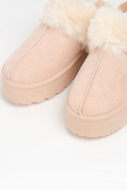 Mittie Slippers | Beige | Sutsko fra Lazy Bear