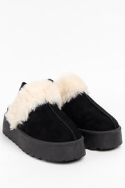 Mittie Slippers | Sort | Sutsko fra Lazy Bear