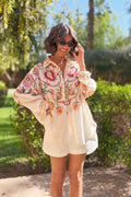 Mina Cotton Shirt | White