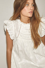 Emma Lace Dress 36505 | Off white | Kjole fra Co'couture
