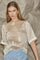 Novin Emb SS Blouse 45188 | Off white | Top fra Co'couture