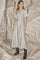 Cher Wrap SS Dress 46124 | Silver | Kjole fra Co'couture