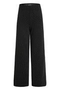 Henne Wide Pants | Black Diamond | Bukser fra Liberté
