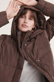 Dagmar Short Jacket | Chocolate | Jakke fra Basic Apparel