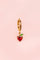 Fruit Earrings | Apple | Øreringe med sten fra Birdsong