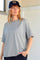 Carol Tee 205697 | Light Grey Melange | T-Shirt fra Freequent