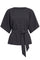 Freya Tie Top | Sort | Bluse fra French Laundry