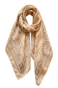 Paisley Penny Scarf | Beige