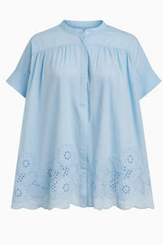 Hevea Tunika | Blau | Hemd von Atelier C