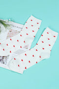 Heart Socks SC026  | Red | Strømper fra By Timm