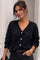 Eloise Knit Cardigan | Black