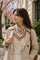 Raya Stripe Scarf | Taupe | Tørklæde fra By Timm