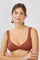 Amber Bralette Bikini Top | Terracotta | Avery