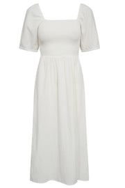 Line Ss Dress | White | Kjole fra Liberté