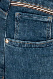 Sumner Ida Chain Jeans | Blue | Jeans fra Mos Mosh