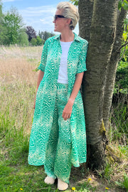 Julia Dress | Grøn | Kjole fra French Laundry