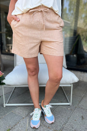 Brigitte Shorts | Muted Clay | Shorts fra French Laundry