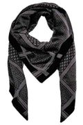 Imperial Scarf | Black Combi | Tørklæde fra French Laundry