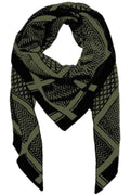 Imperial Scarf | Olive combi | Tørklæde fra French Laundry