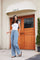 Tie Wide leg jeans  | Lyseblå | Jeans fra Avery