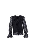 Aisha Lace Blouse 41301 | Black | Black Colour