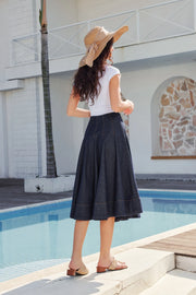 Jane Jean Skirt | Blå | Nederdel fra Avery